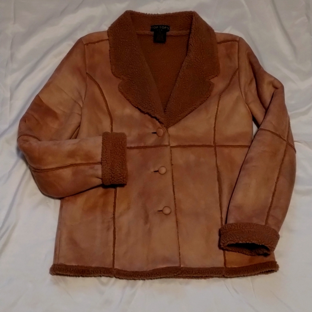Jacket Women. Top Top's Size M. Brown.